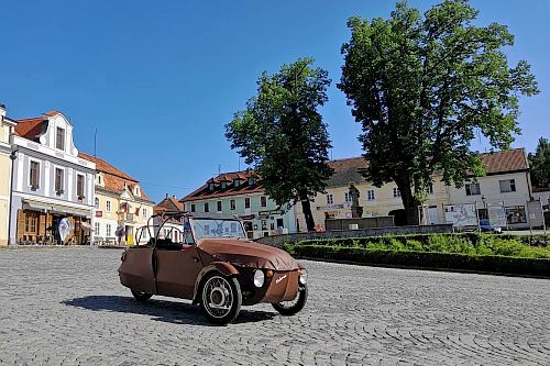 Výlet Velorexem po okolí Dobříše